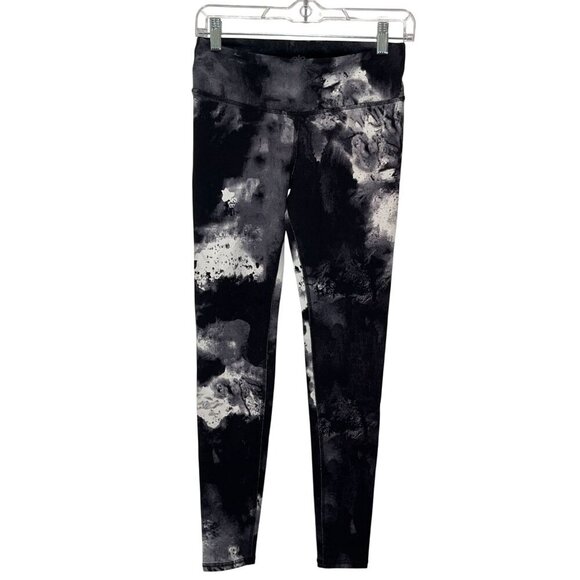 ALO YOGA Airbrush High Waist Leggings In Black Blast  Women's XS - Picture 2 of 11